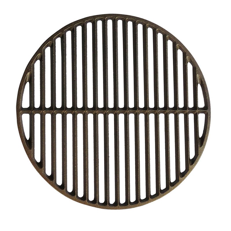 Dracarys 15.5" Cast Iron Grate Grids Sear Grate Fire Pit,Dracarys Round Cooking Grate big green egg accessories Fit for Medium Big Green Egg Grill Dome Char-Griller or Same Size Charcoal Grill(Medium - 15.5") - Image 1